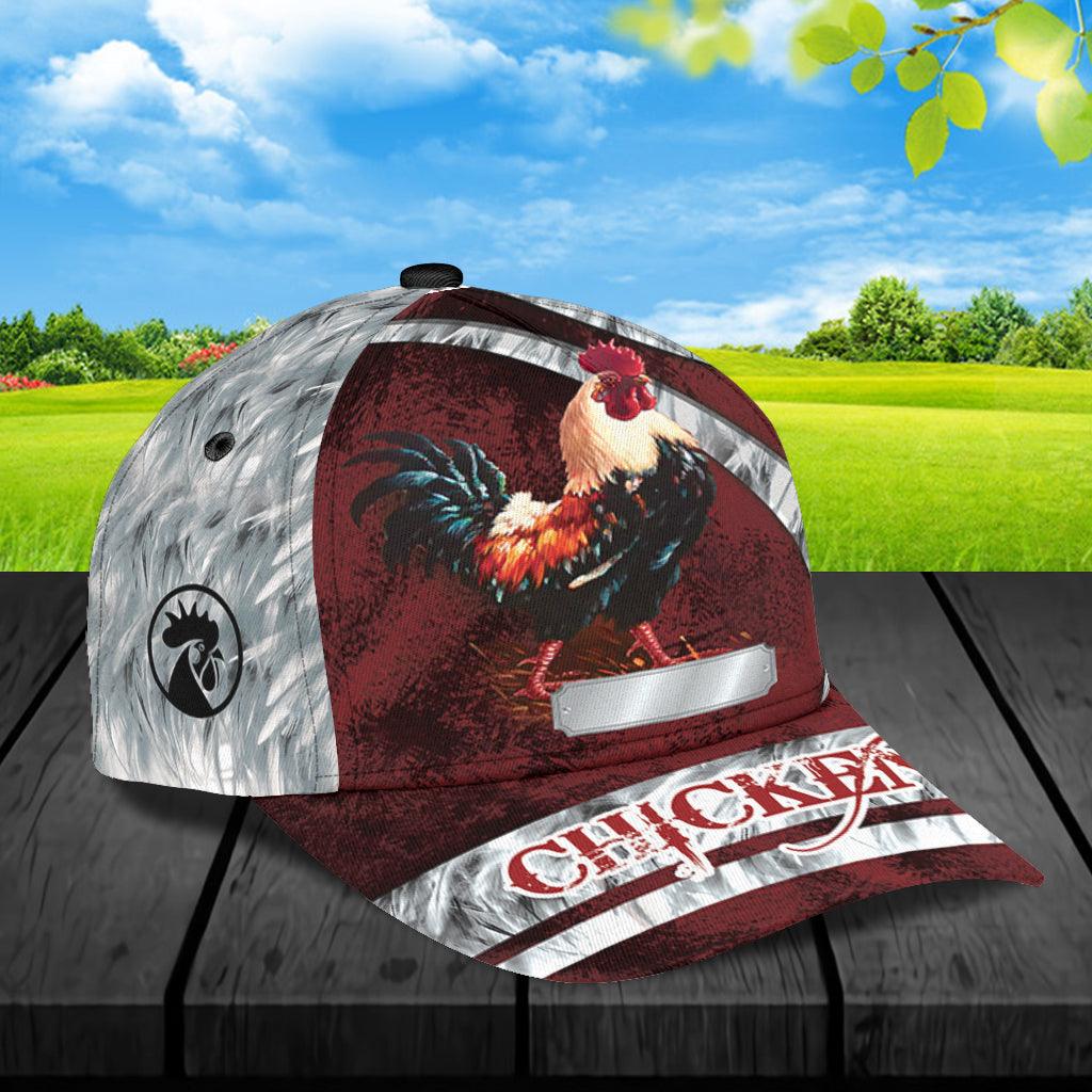 Personalized Checken Classic Cap Trucker Hats Custom Hats Gifts For Men & Women