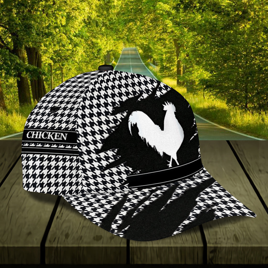 Personalized Chicken Classic Cap, Personalized Gift for Farmers, Cow Lovers, Chicken Lovers Trucker Hats Custom Hats Gifts For Men & Women