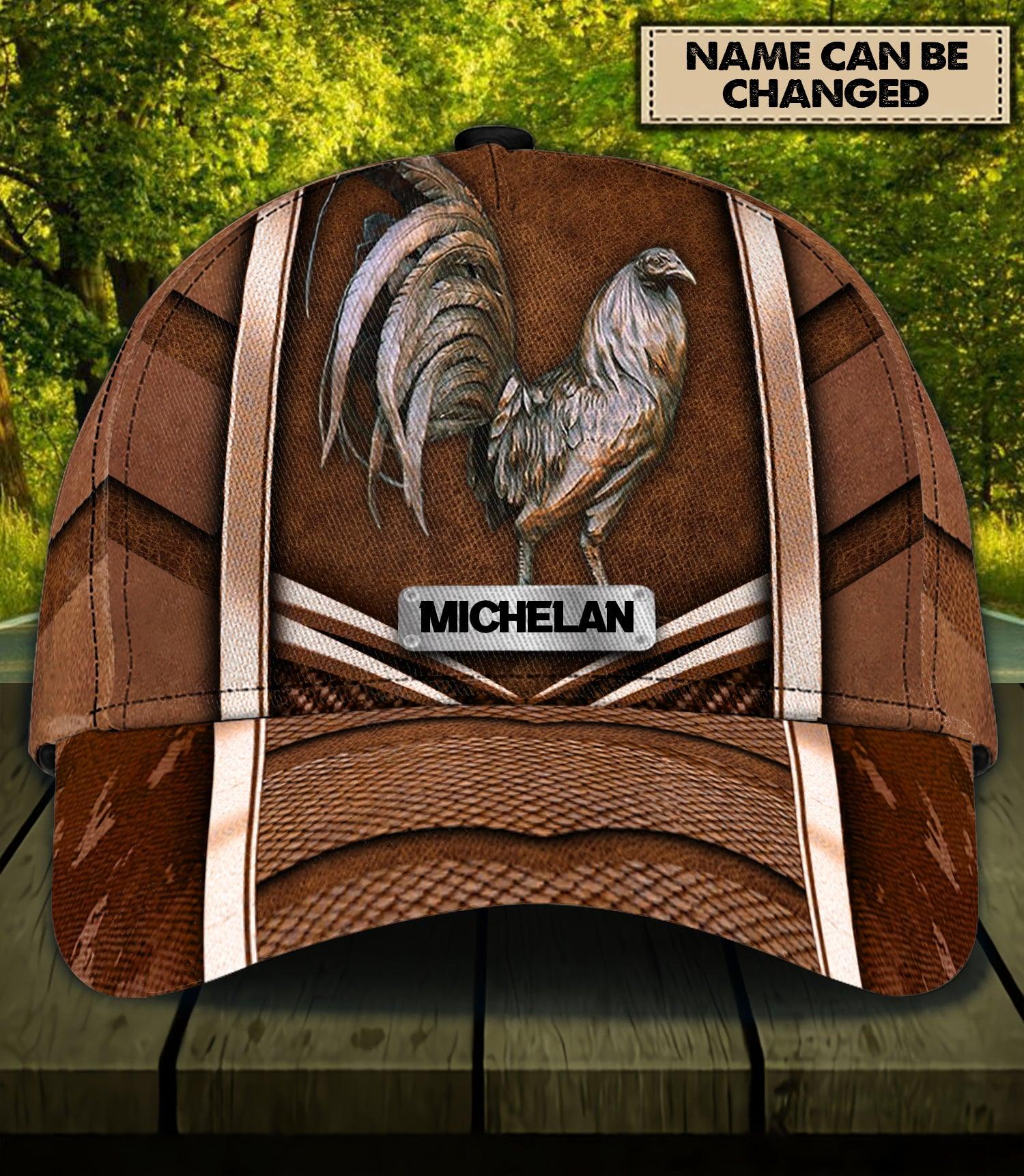 Personalized Chicken Classic Cap, Personalized Gift for Farmers, Cow Lovers, Chicken Lovers Trucker Hats Custom Hats Gifts For Men & Women