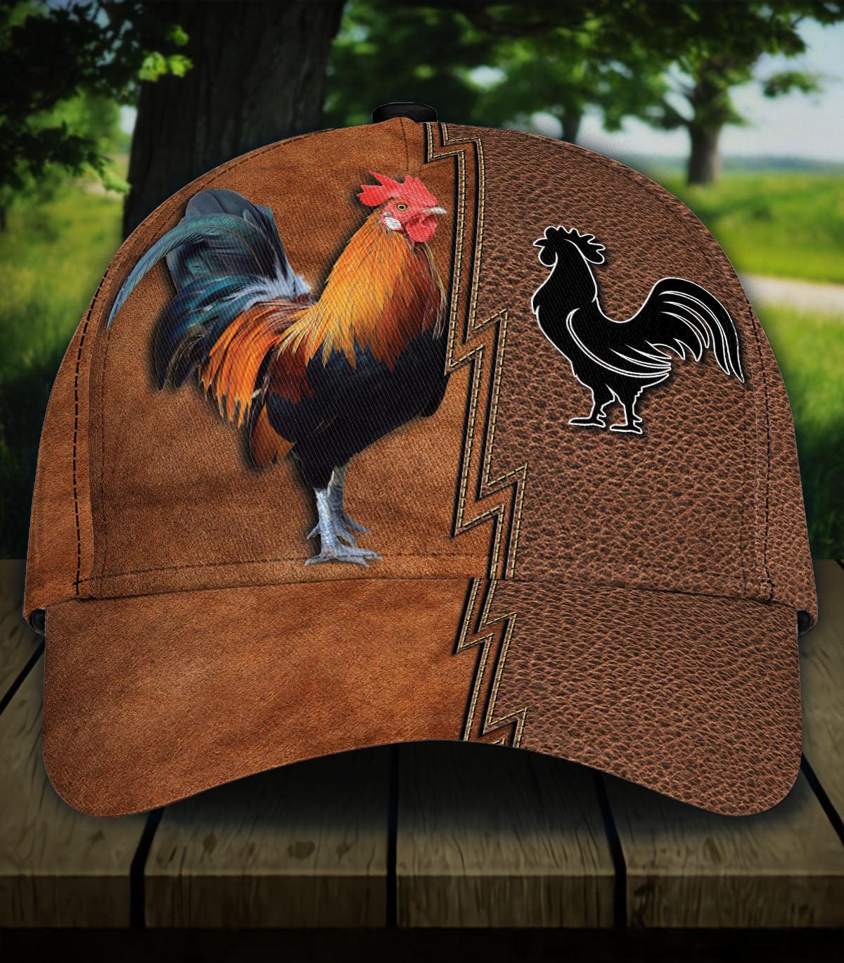 Personalized Chicken Classic Cap, Personalized Gift for Farmers, Cow Lovers, Chicken Lovers Trucker Hats Custom Hats Gifts For Men & Women