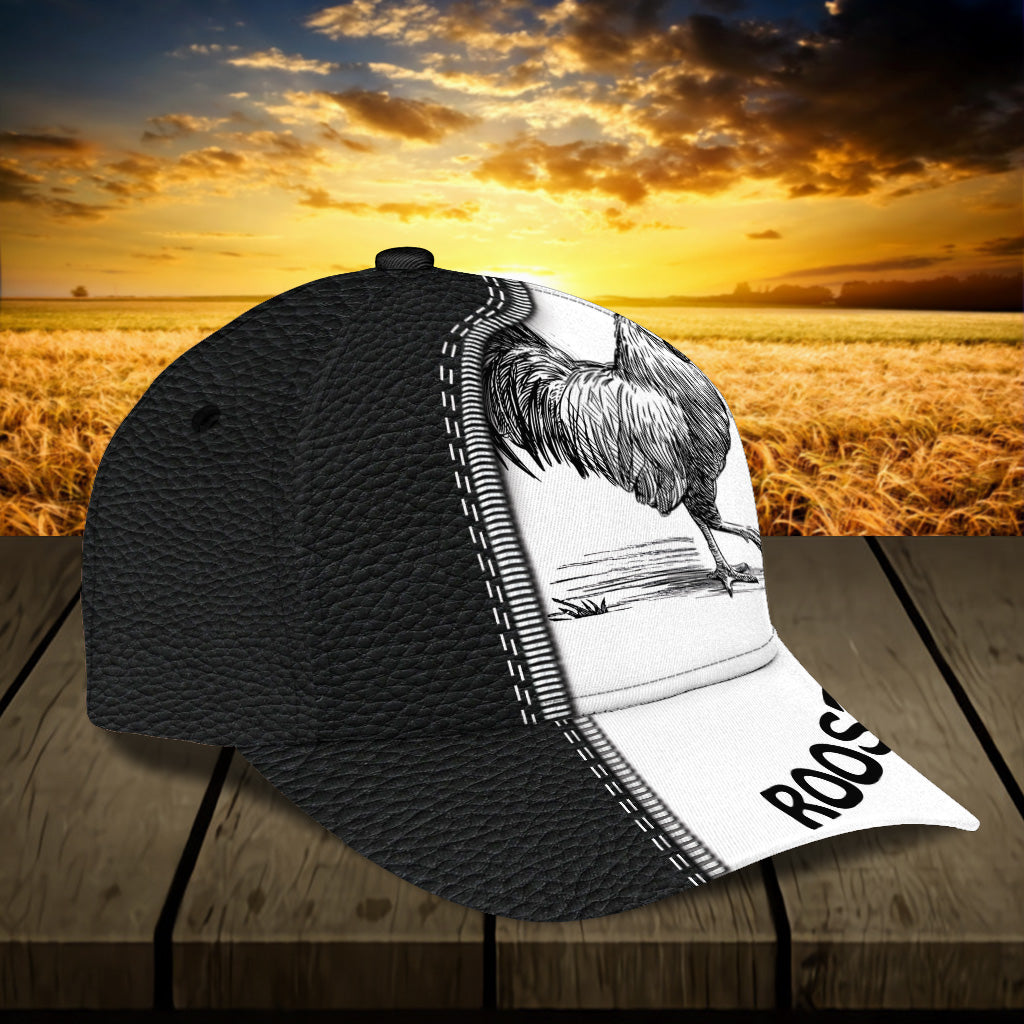 Personalized Chicken Classic Cap, Personalized Gift for Farmers, Cow Lovers, Chicken Lovers Trucker Hats Custom Hats Gifts For Men & Women