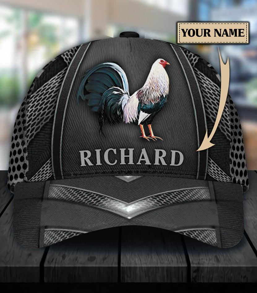 Personalized Chicken Classic Cap, Personalized Gift for Farmers, Cow Lovers, Chicken Lovers Trucker Hats Custom Hats Gifts For Men & Women