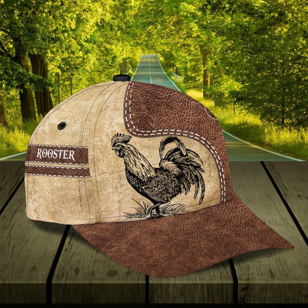 Personalized Chicken Classic Cap, Personalized Gift for Farmers, Cow Lovers, Chicken Lovers Trucker Hats Custom Hats Gifts For Men & Women