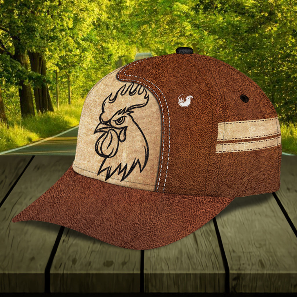 Personalized Chicken Classic Cap, Personalized Gift for Farmers, Cow Lovers, Chicken Lovers Trucker Hats Custom Hats Gifts For Men & Women