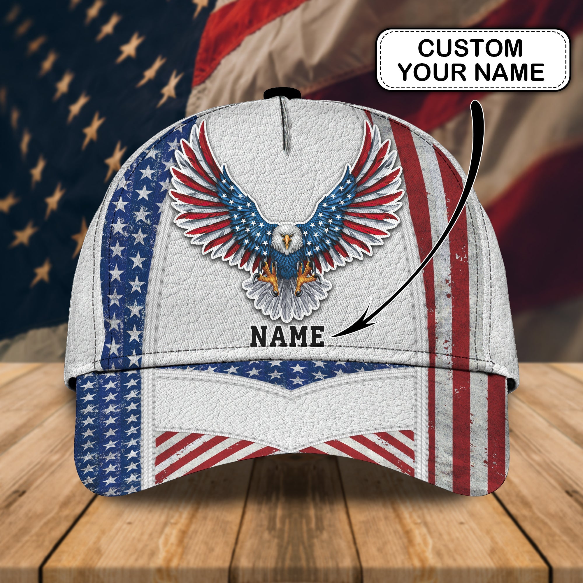 Personalized Classic Cap - Customizable Name Hat Trucker Hats Custom Hats Gifts For Men & Women