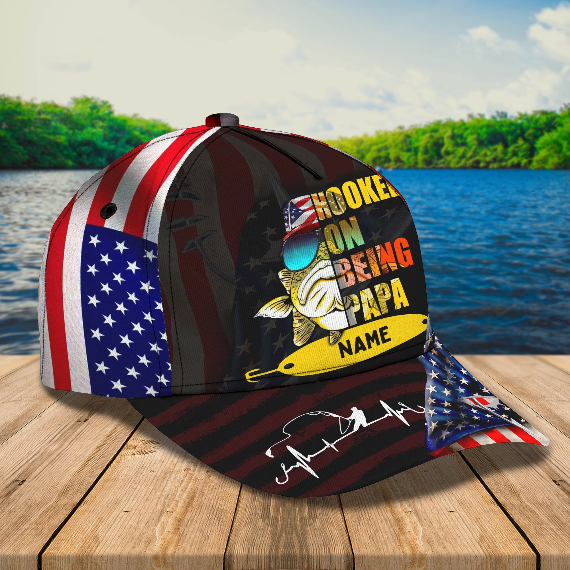Personalized Classic Cap - Perfect Gift For Fishing Enthusiast Trucker Hats Custom Hats Gifts For Men & Women