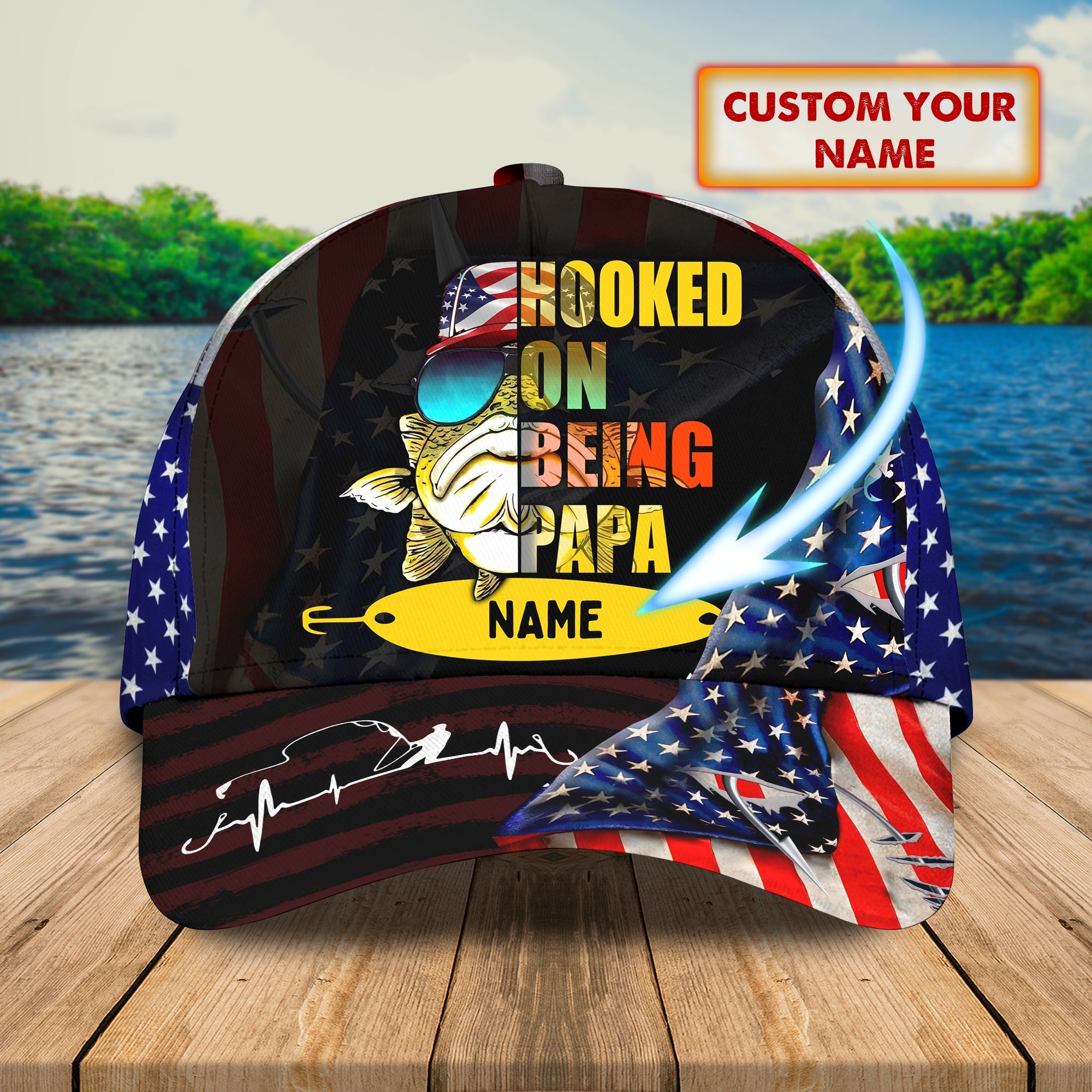 Personalized Classic Cap - Perfect Gift For Fishing Enthusiast Trucker Hats Custom Hats Gifts For Men & Women