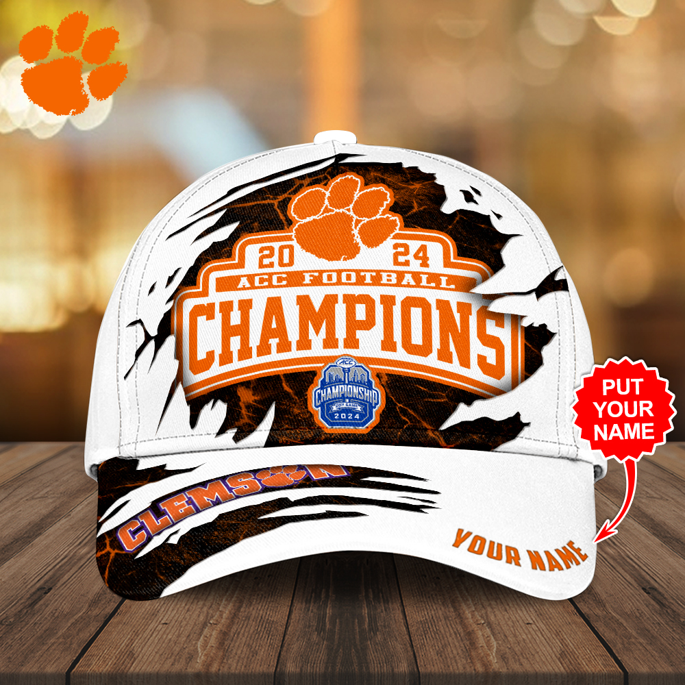Personalized Clemson Tigers Ncaa Football Personalized Cap For Fan Baseball Cap Classic Hat