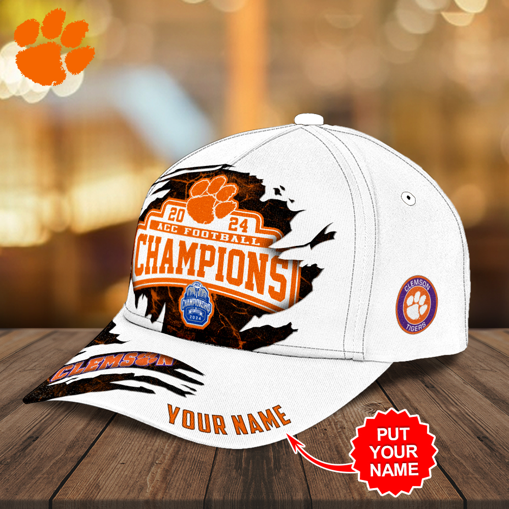 Personalized Clemson Tigers Ncaa Football Personalized Cap For Fan Baseball Cap Classic Hat