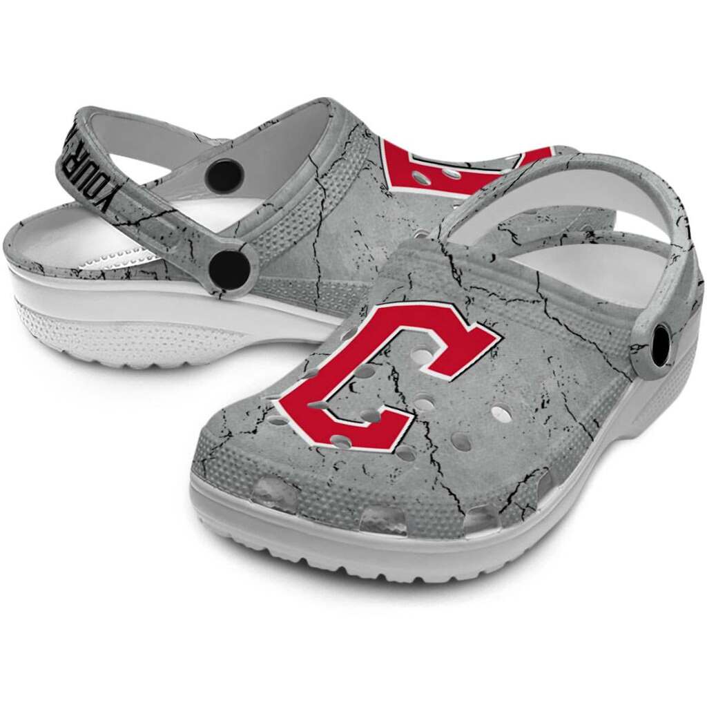 Personalized Cleveland Guardians Cracked Texture ClogTVC180107 - Image 3