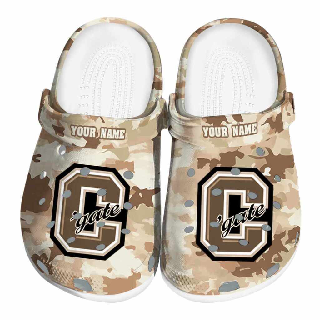 Personalized Colgate Raiders Desert Camo ClogTVC1801754