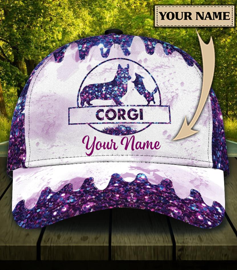 Personalized Corgi Classic Cap, Personalized Gift for Corgi Lovers Trucker Hats Custom Hats Gifts For Men & Women