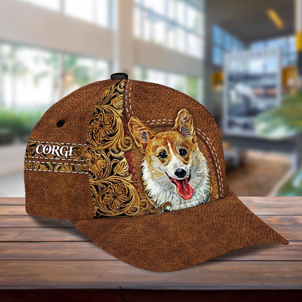 Personalized Corgi Classic Cap, Personalized Gift for Corgi Lovers Trucker Hats Custom Hats Gifts For Men & Women