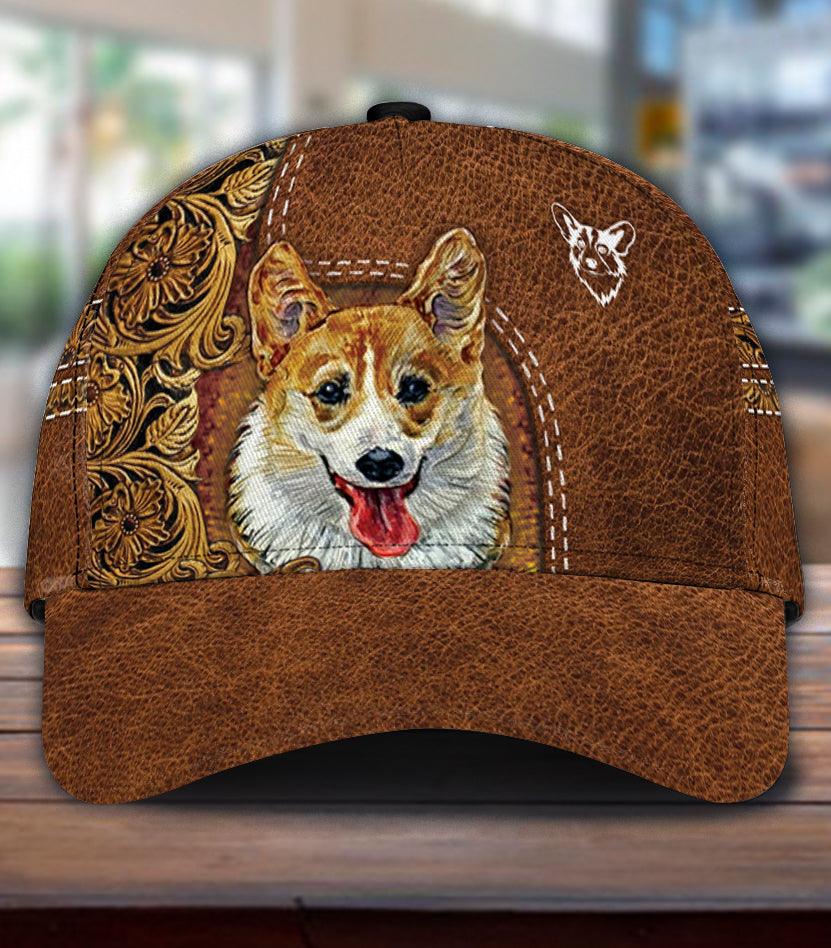 Personalized Corgi Classic Cap, Personalized Gift for Corgi Lovers Trucker Hats Custom Hats Gifts For Men & Women