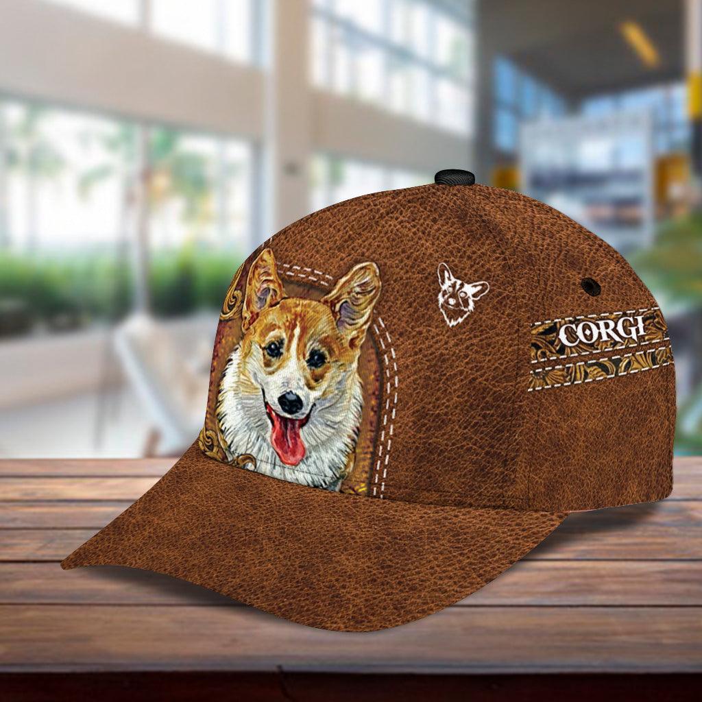 Personalized Corgi Classic Cap, Personalized Gift for Corgi Lovers Trucker Hats Custom Hats Gifts For Men & Women