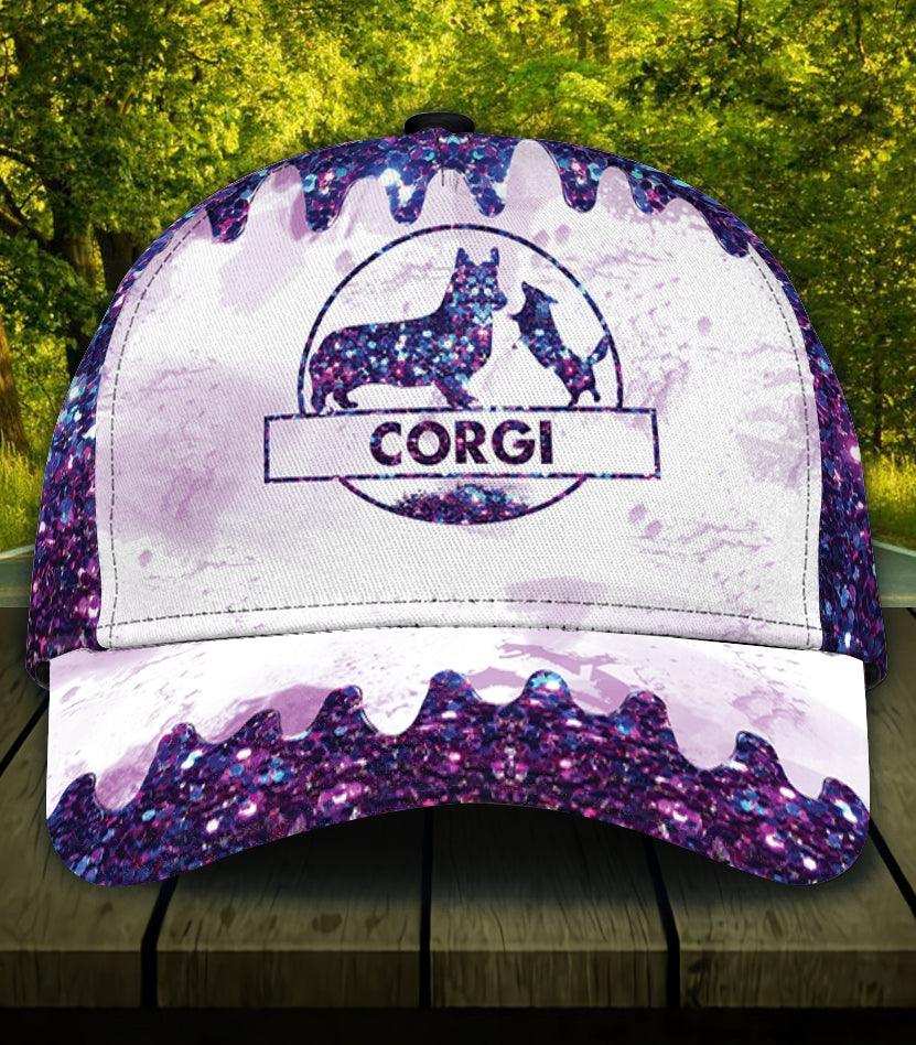 Personalized Corgi Classic Cap, Personalized Gift for Corgi Lovers Trucker Hats Custom Hats Gifts For Men & Women