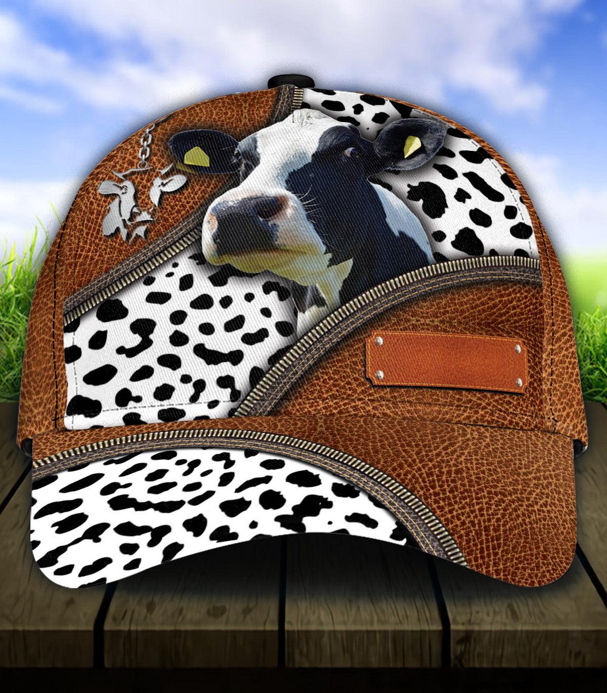 Personalized Cow Classic Cap, Personalized Gift for Farmers, Cow Lovers, Chicken Lovers Trucker Hats Custom Hats Gifts For Men & Women