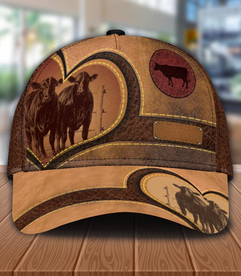 Personalized Cow Classic Cap, Personalized Gift for Farmers, Cow Lovers, Chicken Lovers Trucker Hats Custom Hats Gifts For Men & Women