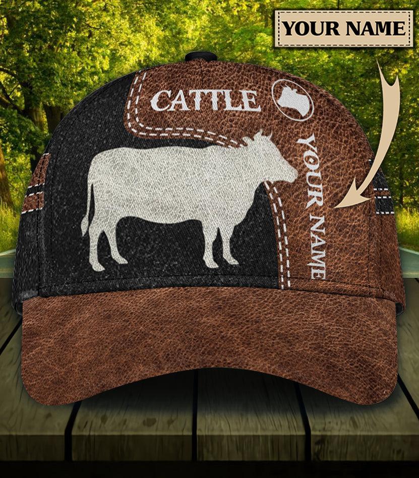 Personalized Cow Classic Cap, Personalized Gift for Farmers, Cow Lovers, Chicken Lovers Trucker Hats Custom Hats Gifts For Men & Women