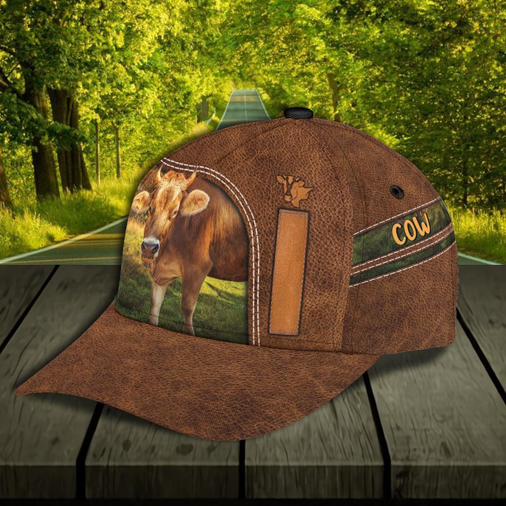 Personalized Cow Classic Cap, Personalized Gift for Farmers, Cow Lovers, Chicken Lovers Trucker Hats Custom Hats Gifts For Men & Women