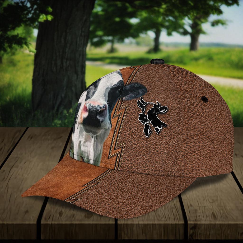 Personalized Cow Classic Cap, Personalized Gift for Farmers, Cow Lovers, Chicken Lovers Trucker Hats Custom Hats Gifts For Men & Women