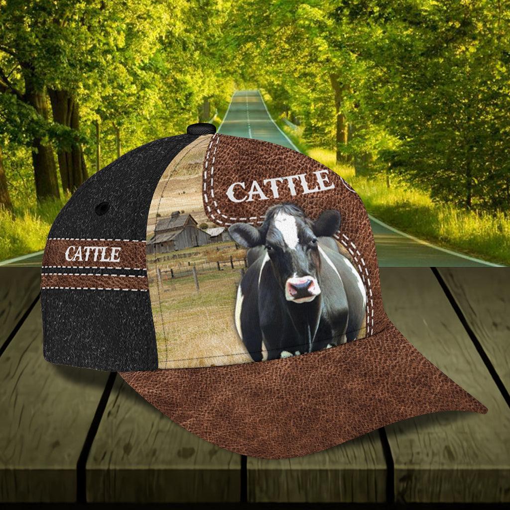 Personalized Cow Classic Cap, Personalized Gift for Farmers, Cow Lovers, Chicken Lovers Trucker Hats Custom Hats Gifts For Men & Women