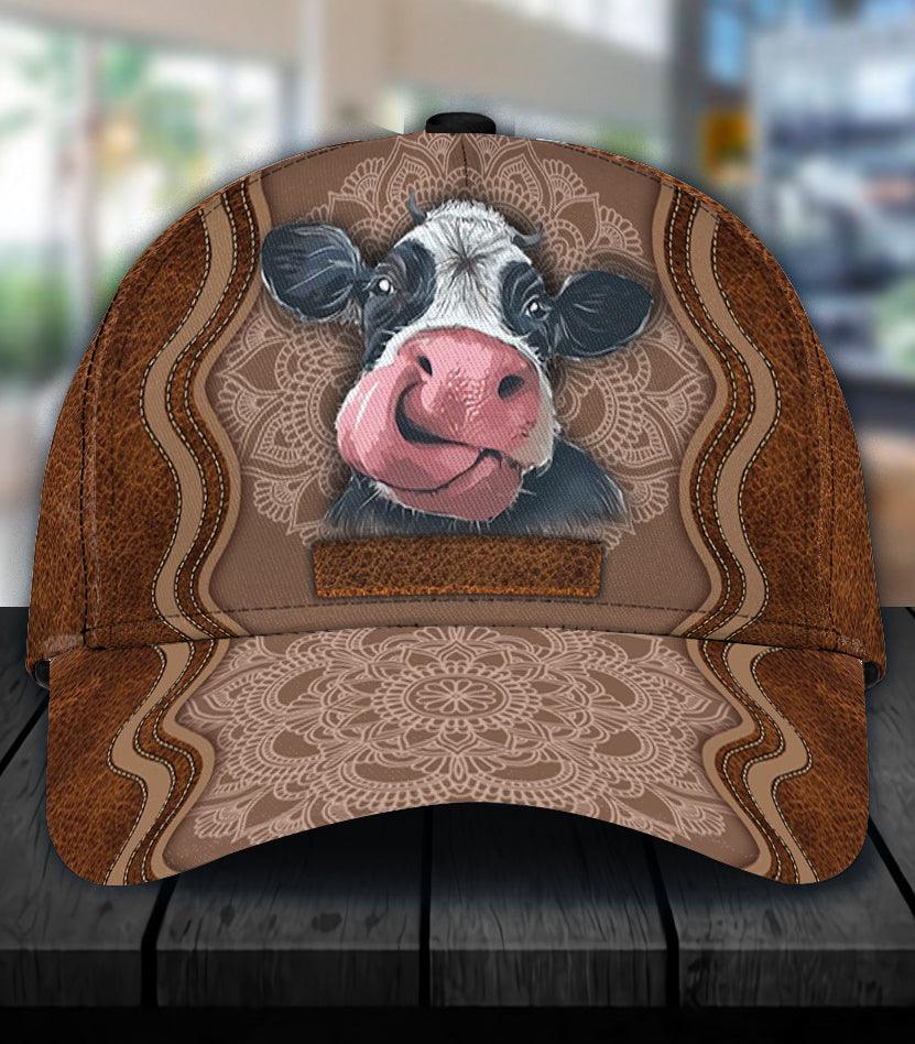 Personalized Cow Classic Cap, Personalized Gift for Farmers, Cow Lovers, Chicken Lovers Trucker Hats Custom Hats Gifts For Men & Women