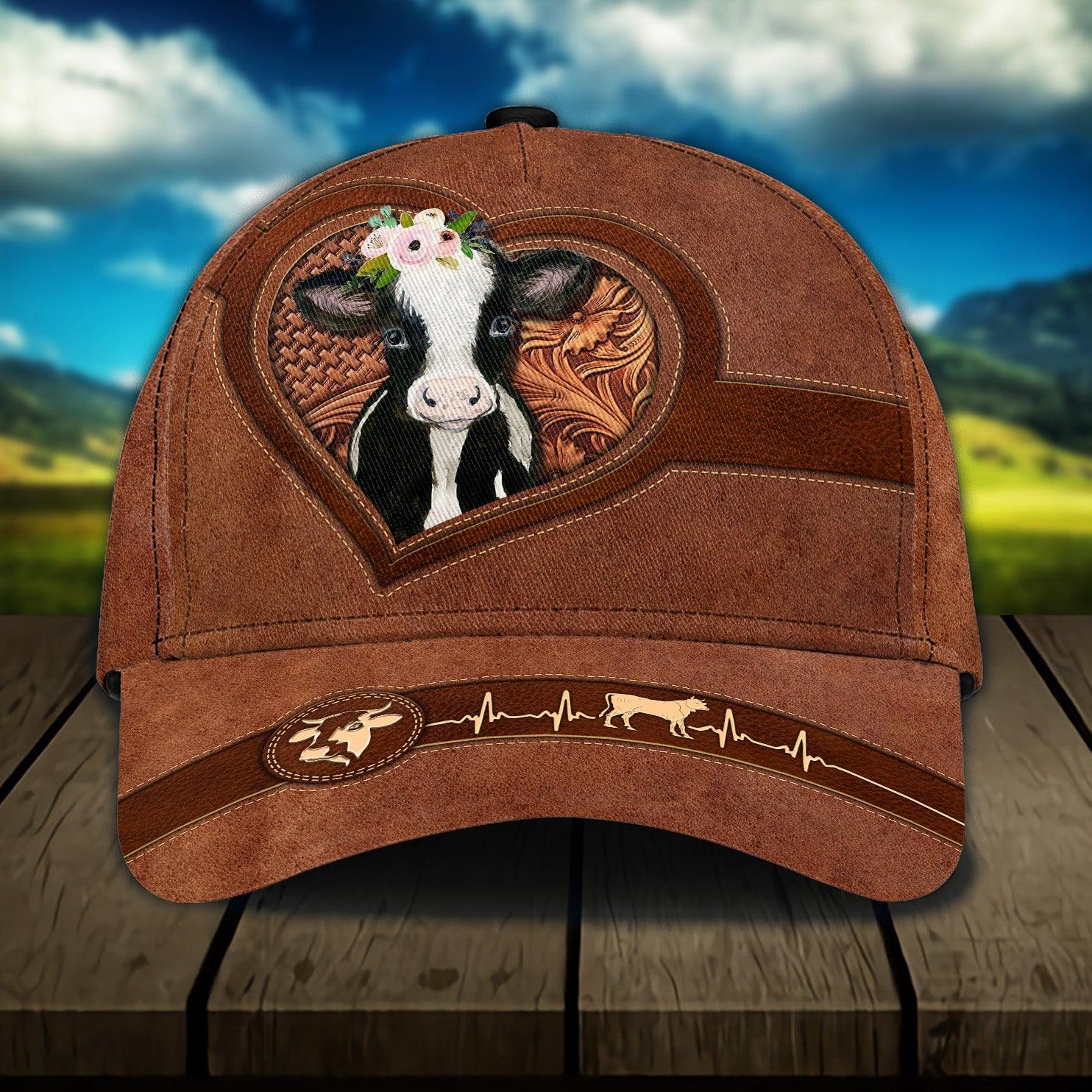 Personalized Cow Classic Cap, Personalized Gift for Farmers, Cow Lovers, Chicken Lovers Trucker Hats Custom Hats Gifts For Men & Women