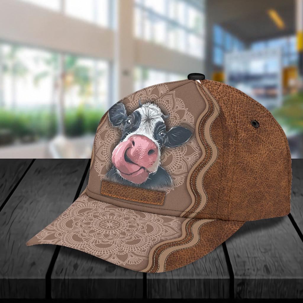 Personalized Cow Classic Cap, Personalized Gift for Farmers, Cow Lovers, Chicken Lovers Trucker Hats Custom Hats Gifts For Men & Women