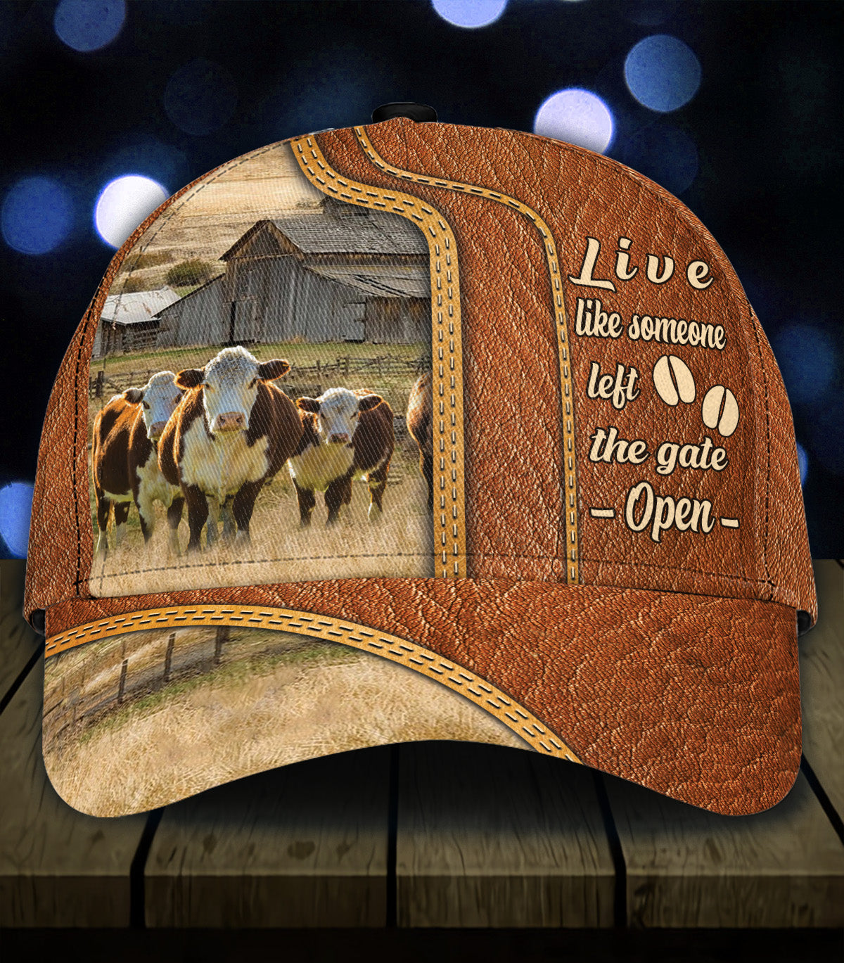 Personalized Cow Classic Cap, Personalized Gift for Farmers, Cow Lovers, Chicken Lovers Trucker Hats Custom Hats Gifts For Men & Women