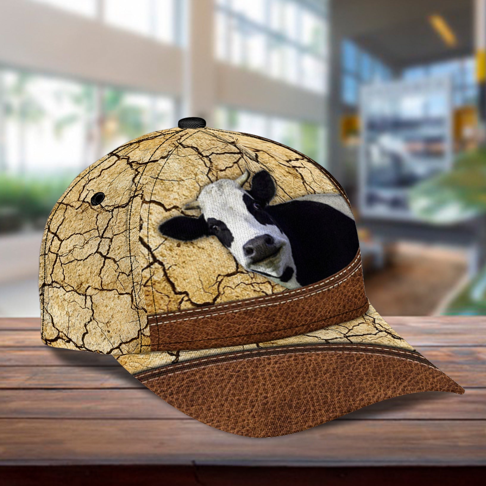 Personalized Cow Classic Cap, Personalized Gift for Farmers, Cow Lovers, Chicken Lovers Trucker Hats Custom Hats Gifts For Men & Women