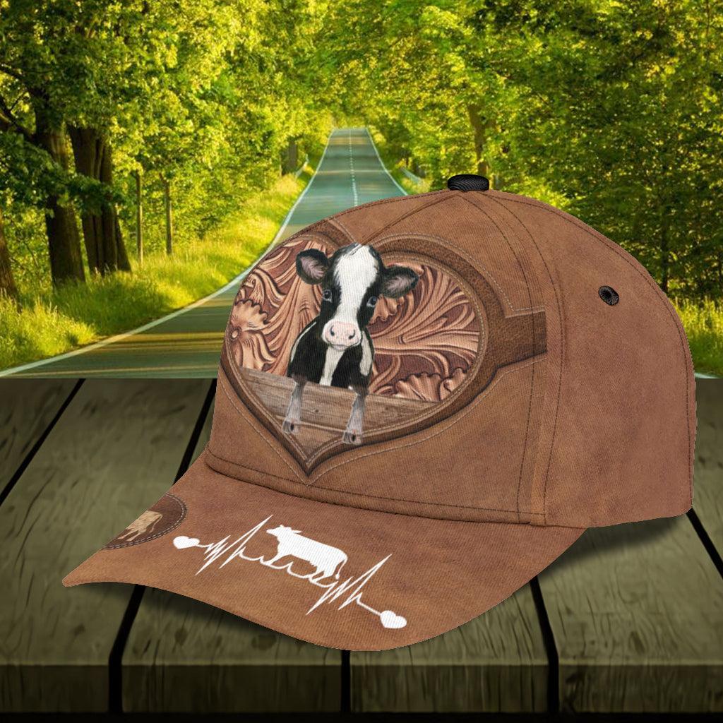 Personalized Cow Classic Cap, Personalized Gift for Farmers, Cow Lovers, Chicken Lovers Trucker Hats Custom Hats Gifts For Men & Women