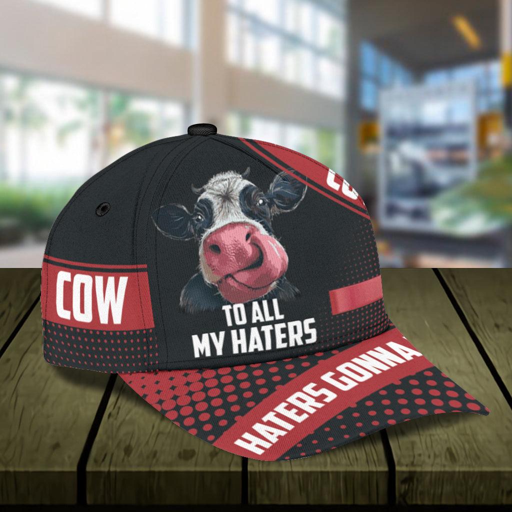 Personalized Cow Classic Cap, Personalized Gift for Farmers, Cow Lovers, Chicken Lovers Trucker Hats Custom Hats Gifts For Men & Women