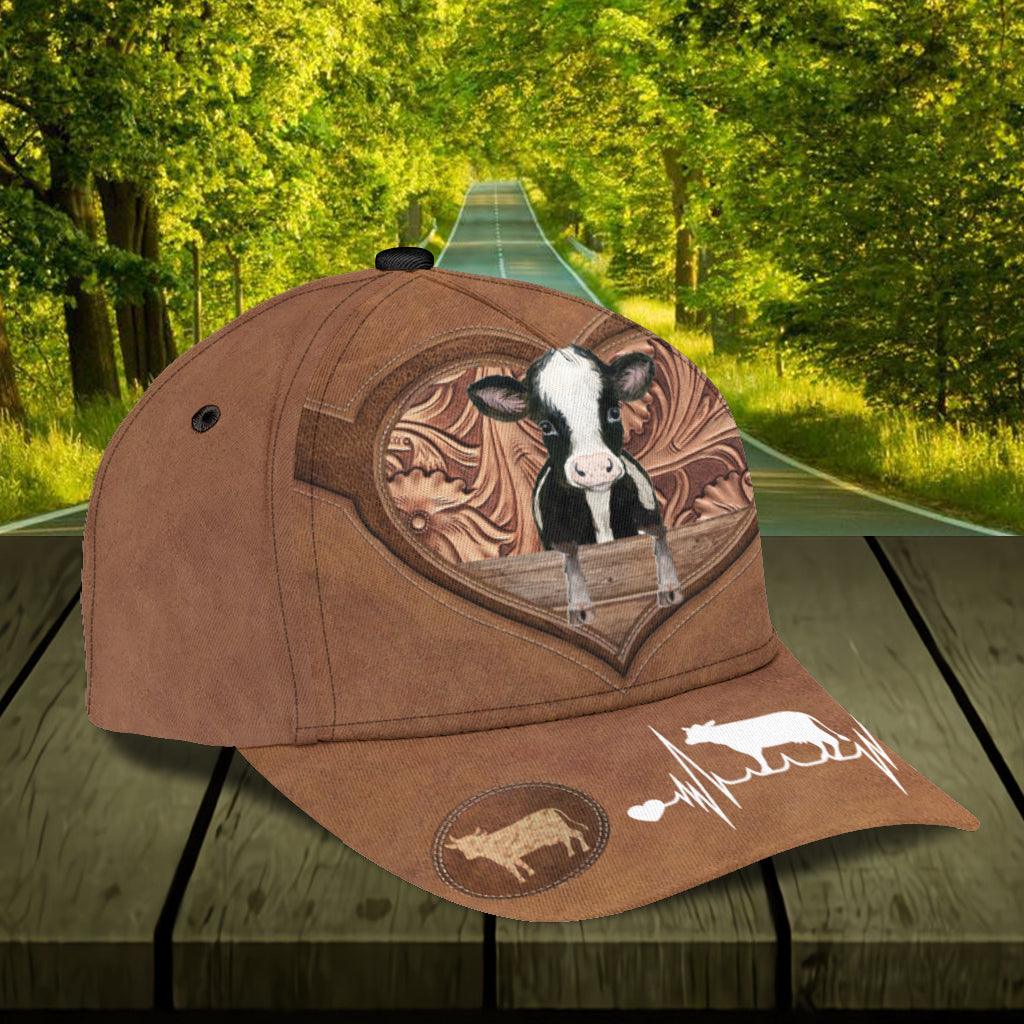 Personalized Cow Classic Cap, Personalized Gift for Farmers, Cow Lovers, Chicken Lovers Trucker Hats Custom Hats Gifts For Men & Women