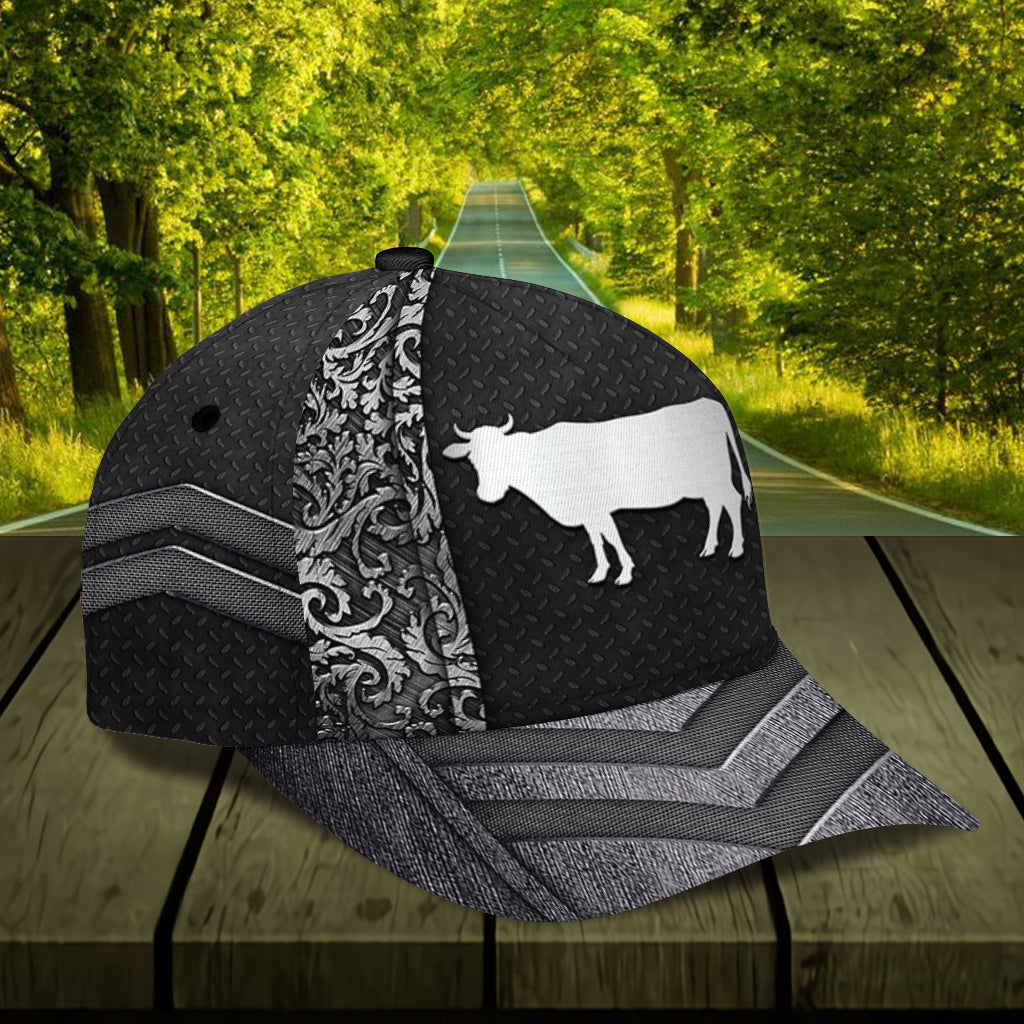 Personalized Cow Classic Cap, Personalized Gift for Farmers, Cow Lovers, Chicken Lovers Trucker Hats Custom Hats Gifts For Men & Women