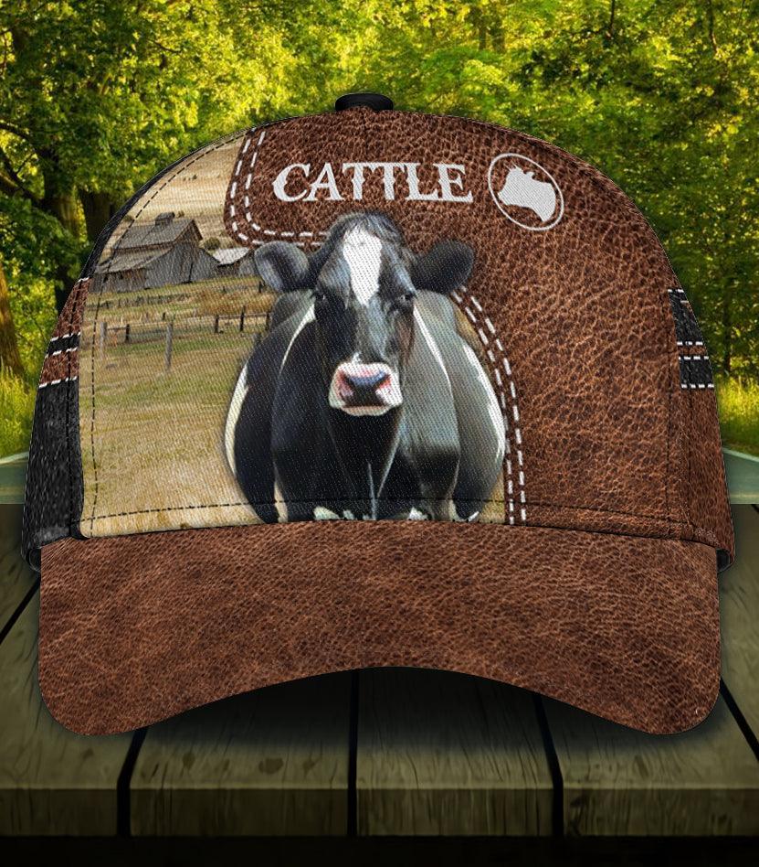 Personalized Cow Classic Cap, Personalized Gift for Farmers, Cow Lovers, Chicken Lovers Trucker Hats Custom Hats Gifts For Men & Women