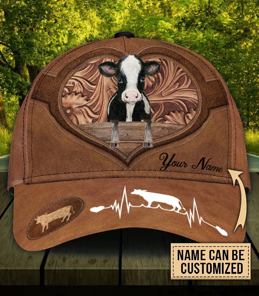 Personalized Cow Classic Cap, Personalized Gift for Farmers, Cow Lovers, Chicken Lovers Trucker Hats Custom Hats Gifts For Men & Women