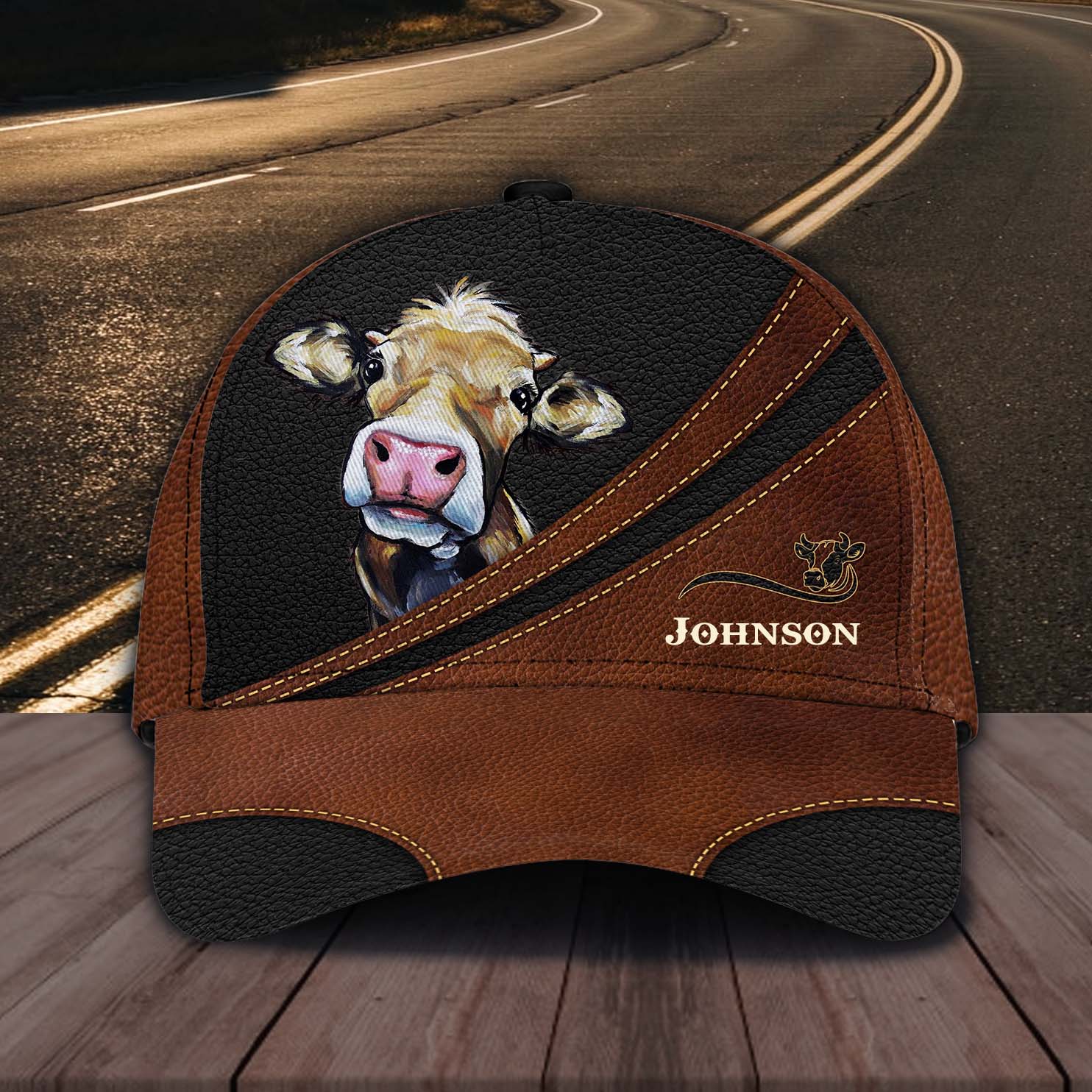 Personalized Cow Classic Cap, Personalized Gift for Farmers, Cow Lovers, Chicken Lovers Trucker Hats Custom Hats Gifts For Men & Women