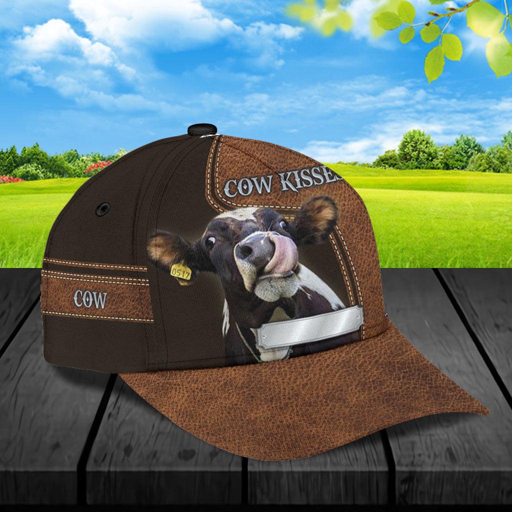 Personalized Cow Classic Cap, Personalized Gift for Farmers, Cow Lovers, Chicken Lovers Trucker Hats Custom Hats Gifts For Men & Women