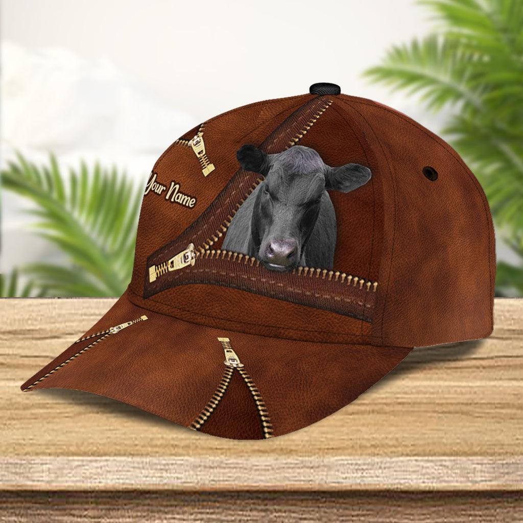 Personalized Cow Classic Cap, Personalized Gift for Farmers, Cow Lovers, Chicken Lovers Trucker Hats Custom Hats Gifts For Men & Women