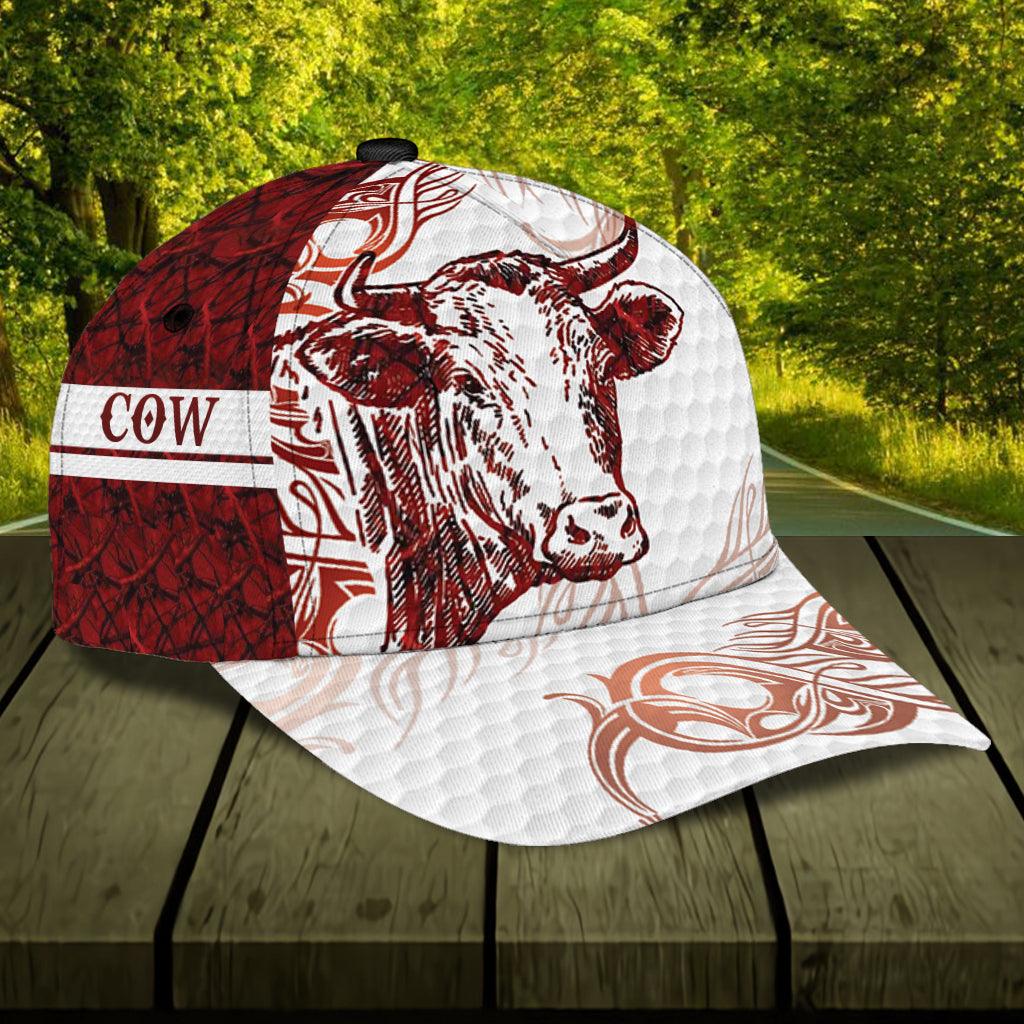 Personalized Cow Classic Cap, Personalized Gift for Farmers, Cow Lovers, Chicken Lovers Trucker Hats Custom Hats Gifts For Men & Women