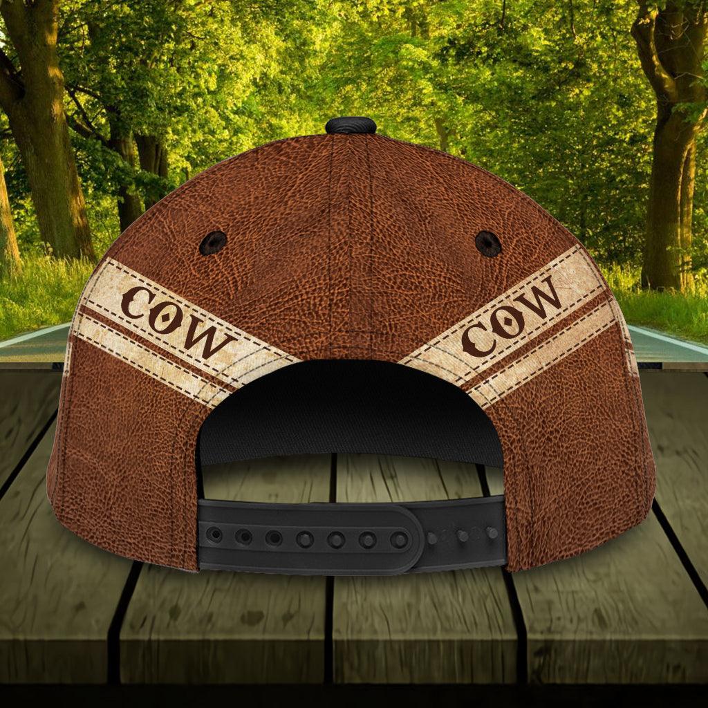 Personalized Cow Classic Cap, Personalized Gift for Farmers, Cow Lovers, Chicken Lovers Trucker Hats Custom Hats Gifts For Men & Women