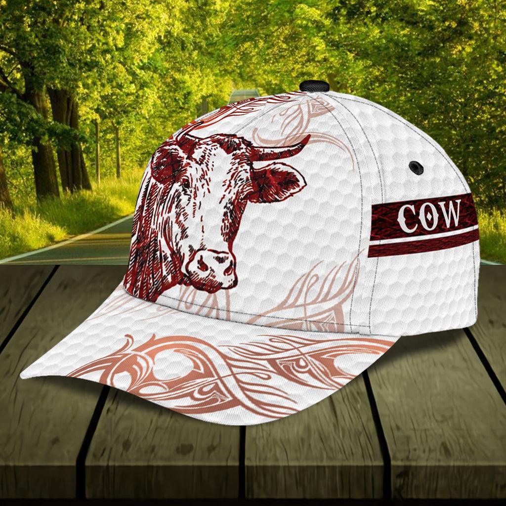 Personalized Cow Classic Cap, Personalized Gift for Farmers, Cow Lovers, Chicken Lovers Trucker Hats Custom Hats Gifts For Men & Women