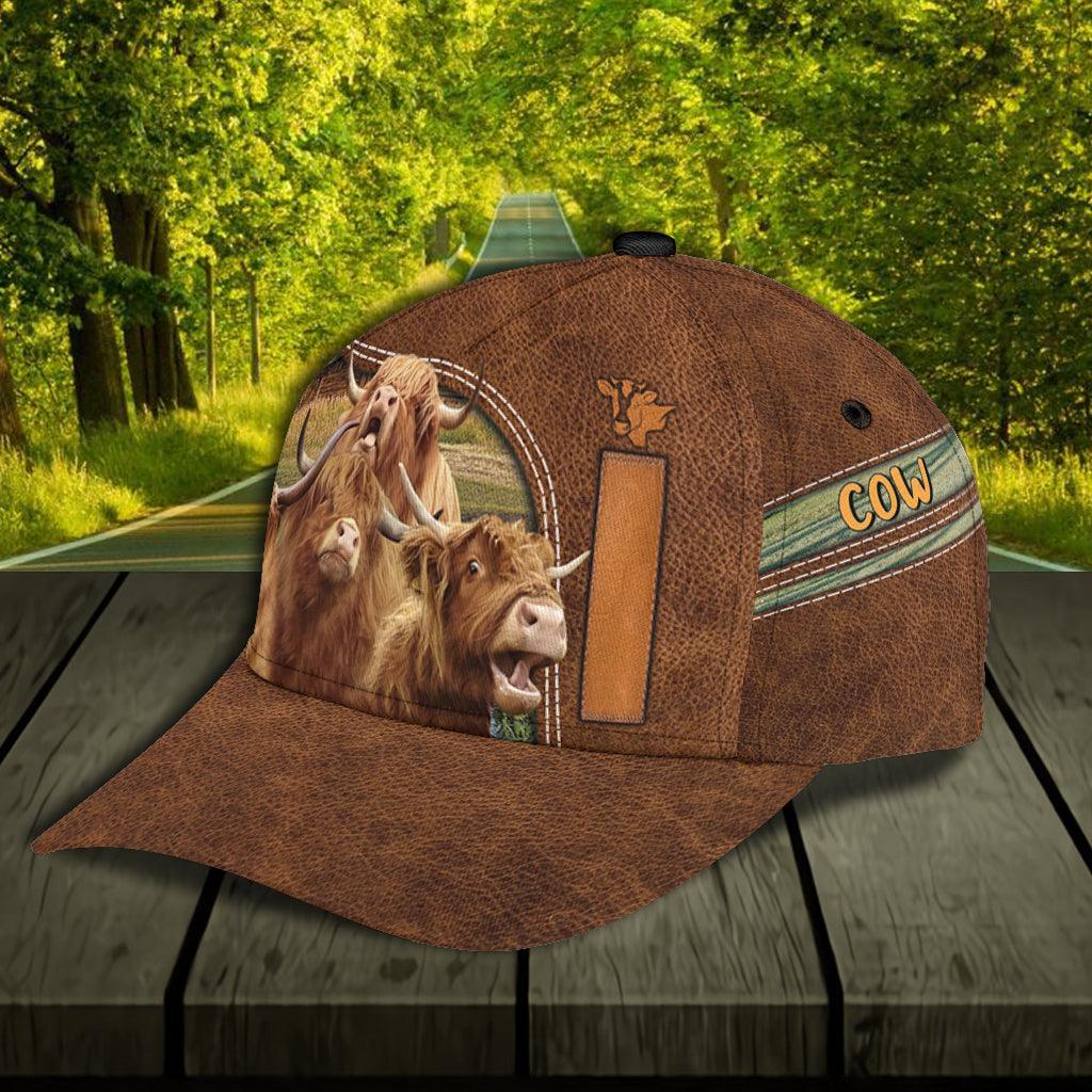 Personalized Cow Classic Cap, Personalized Gift for Farmers, Cow Lovers, Chicken Lovers Trucker Hats Custom Hats Gifts For Men & Women