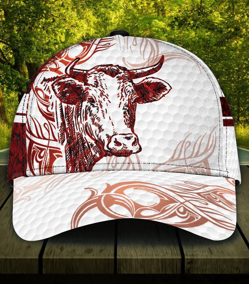 Personalized Cow Classic Cap, Personalized Gift for Farmers, Cow Lovers, Chicken Lovers Trucker Hats Custom Hats Gifts For Men & Women