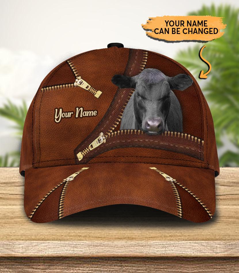 Personalized Cow Classic Cap, Personalized Gift for Farmers, Cow Lovers, Chicken Lovers Trucker Hats Custom Hats Gifts For Men & Women