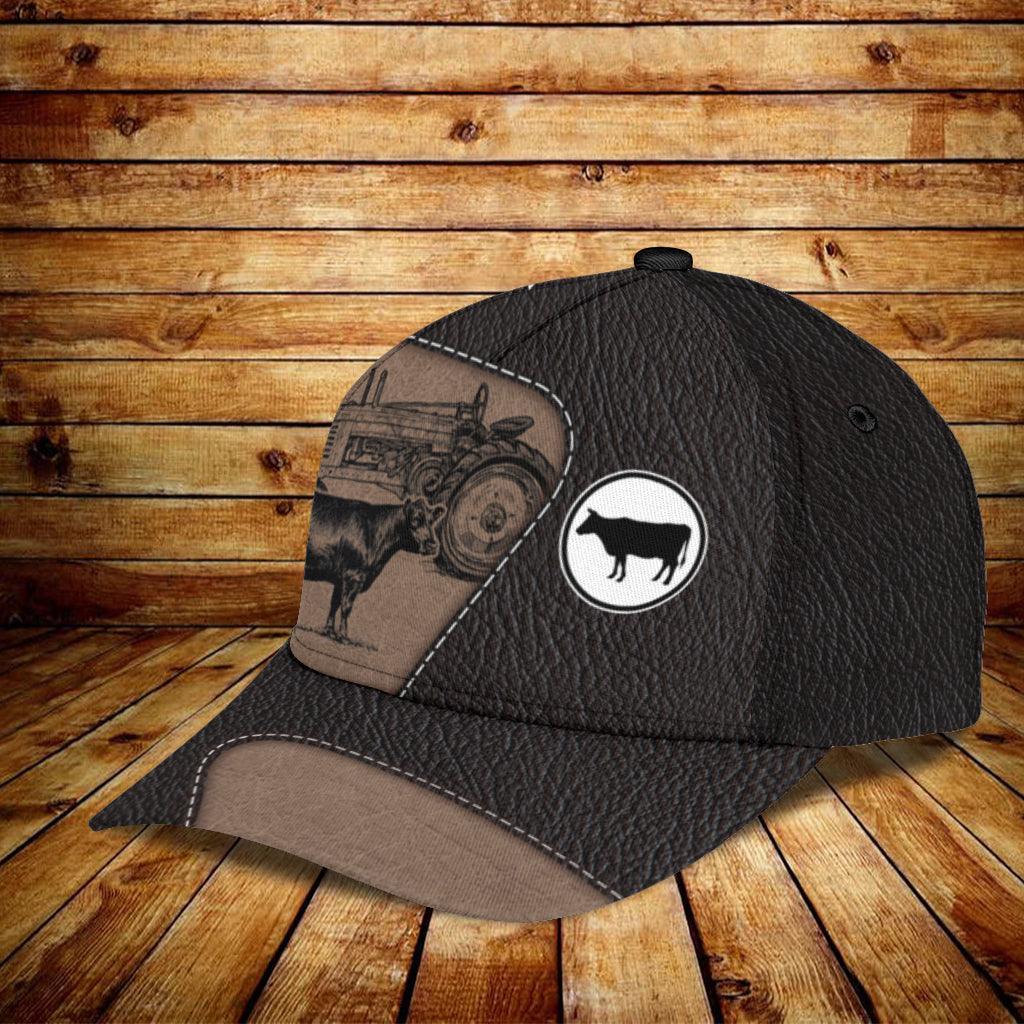 Personalized Cow Classic Cap, Personalized Gift for Farmers, Cow Lovers, Chicken Lovers Trucker Hats Custom Hats Gifts For Men & Women