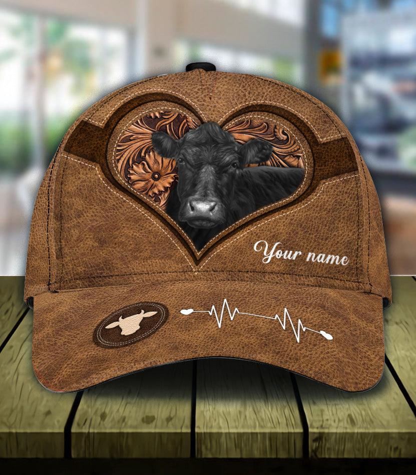 Personalized Cow Classic Cap, Personalized Gift for Farmers, Cow Lovers, Chicken Lovers Trucker Hats Custom Hats Gifts For Men & Women