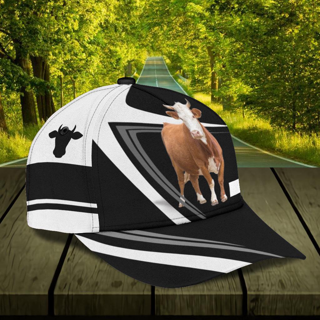 Personalized Cow Classic Cap, Personalized Gift for Farmers, Cow Lovers, Chicken Lovers Trucker Hats Custom Hats Gifts For Men & Women