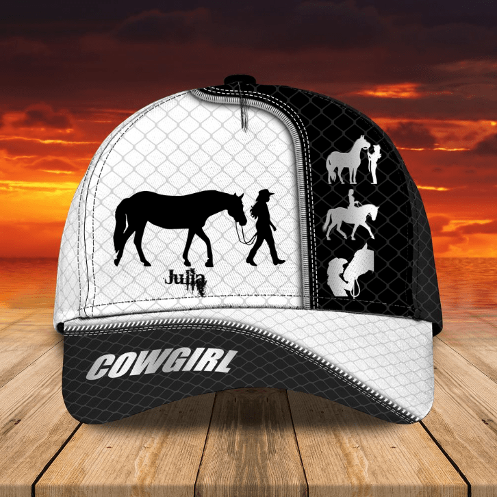 Personalized Cowboy, Cowgirl Classic Cap for Men, Women, Friends, Custom Name Cowboy Texas, Cowboy Qeen Hat Trucker Hats Custom Hats Gifts For Men & Women
